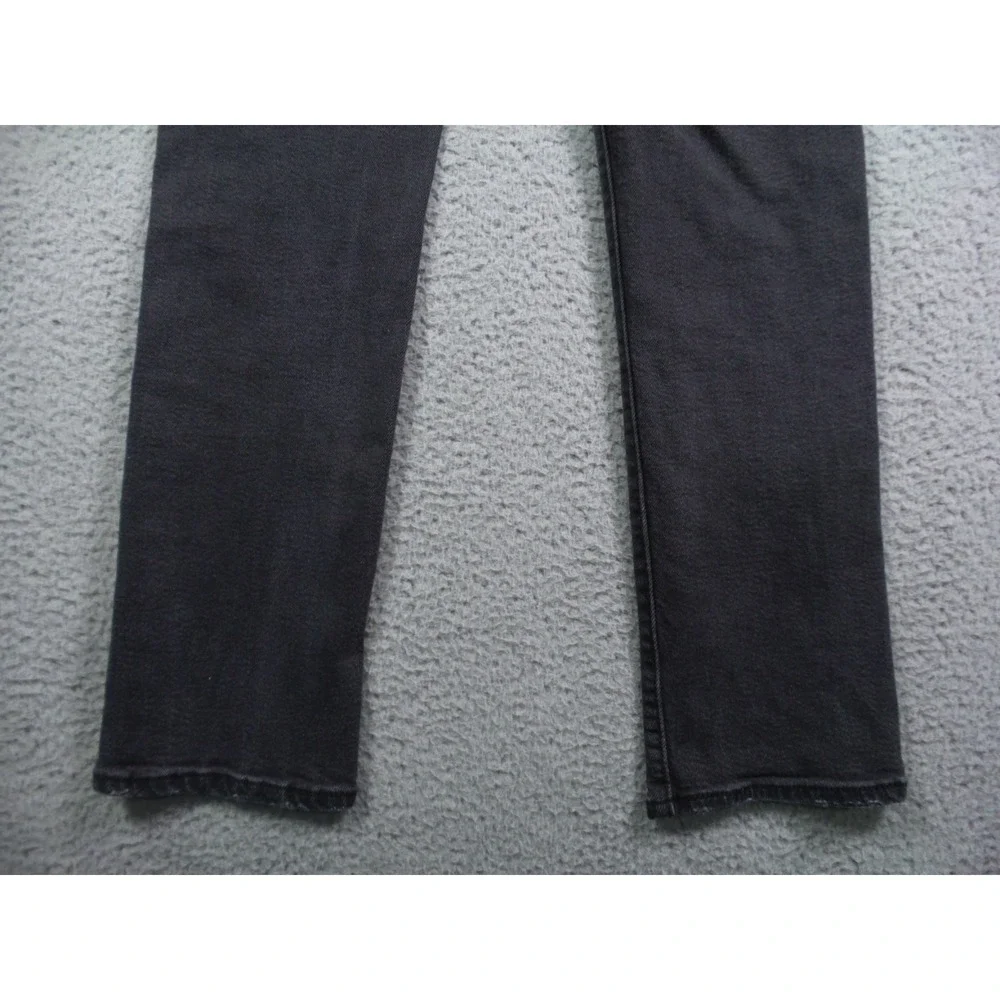 Levis Jeans Womens Size 25 Gray Denim Wedgie‎ Straight Mid Rise Button Fly